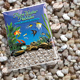 Pure Water Pebbles® Amber Lite Natural Coloured Aquarium Stones