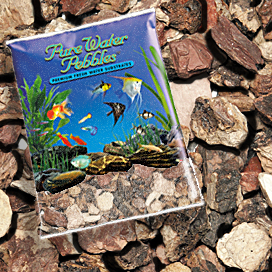 Pure Water Pebbles® Timber Lite Natural Coloured Aquarium Stones